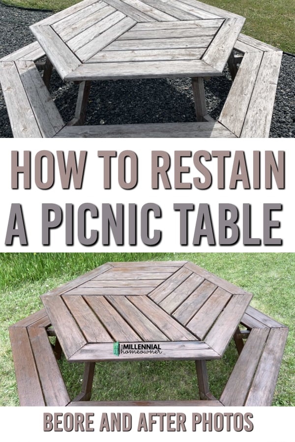 How to Stain a Picnic Table (January 2024)