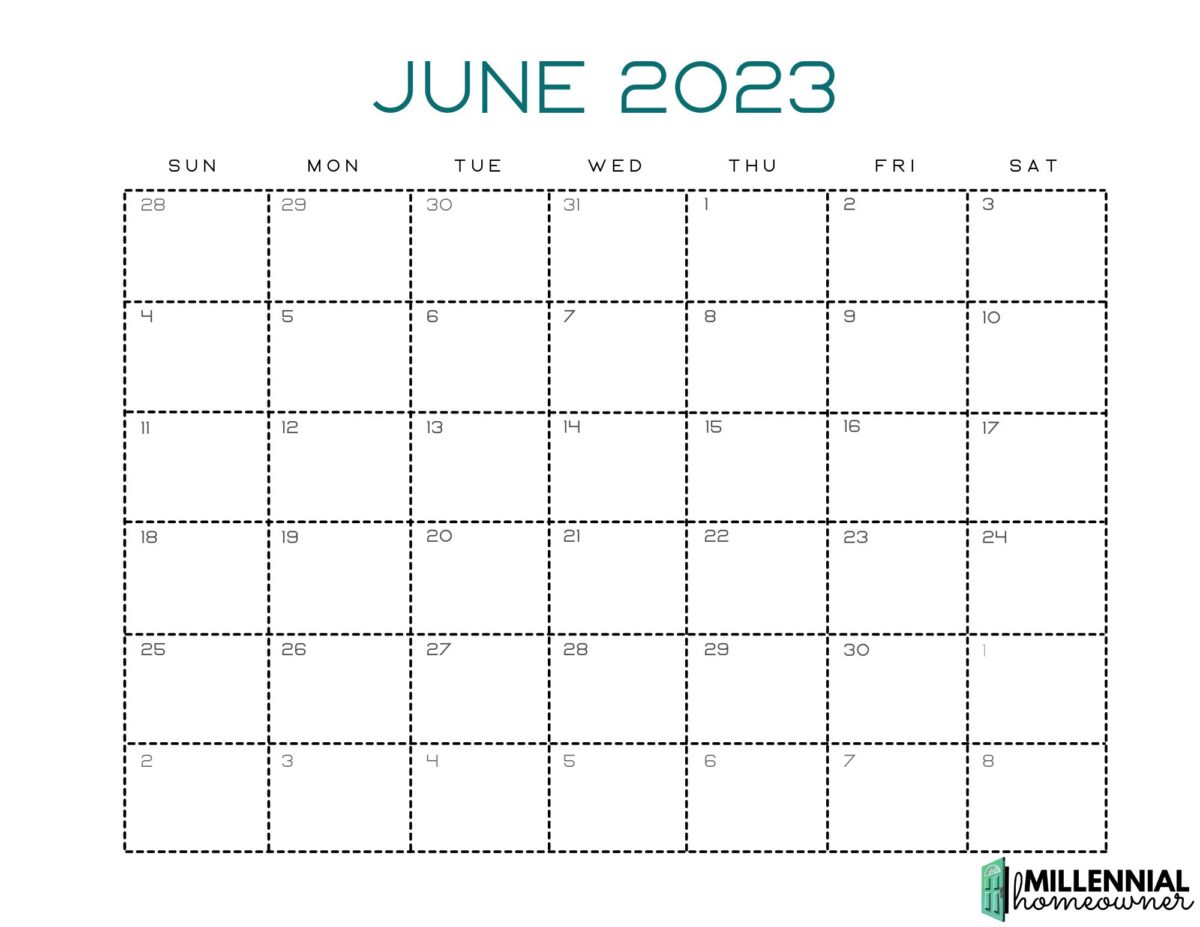 Free June Calendar Printable - 831.241.7926